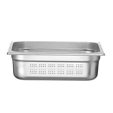 Hendi Gastronorm Behälter 1/2 perforiert, Profi Line, GN 1/2, 6,5 L, (H) 100 mm