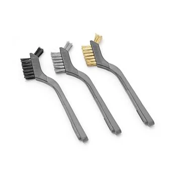Hendi Drahtbürsten-Set, schmal - 3 Stk, (L) 178 mm