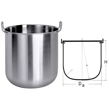 Contacto Schlagmaschinenkessel, 32 l