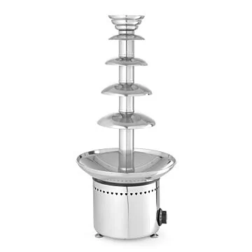 Hendi Schokoladenbrunnen mit 5 Ebenen, 230V/265W, ø330x(H)700mm