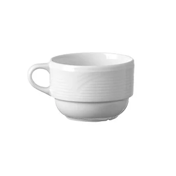 Hendi Tassen und Unterteller, Tasse, 0,23 L, ø 87 mm