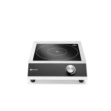 Hendi Induktionskocher Modell 3500 M, Kitchen Line, 230 V / 3,5 kW, 327 x 425 x (H) 100 mm