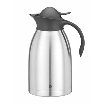 Hendi Isolierkanne mit schwarzer Druckknopfkappe, 2 L, ø 145 x (H) 260 m
