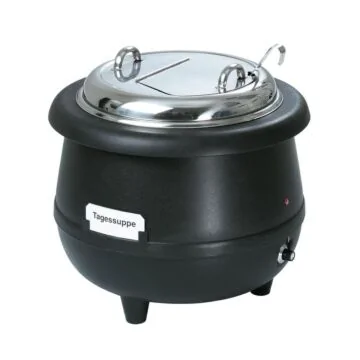 Bartscher Suppentopf Gourmet 10 L schwarz