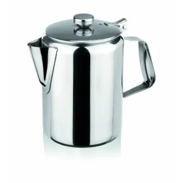 WAS Kaffeekanne 3 Liter Chromnickelstahl