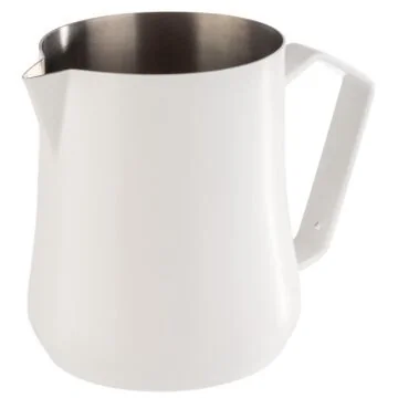 APS Milch- und Universalkanne Edelstahl, weiß 0,35 Liter