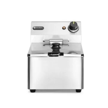 Hendi Fritteuse Kitchen Line - 6 L, 50 / 190˚C, 230 V / 3,3 kW, 265 x 430 x (H) 290 mm