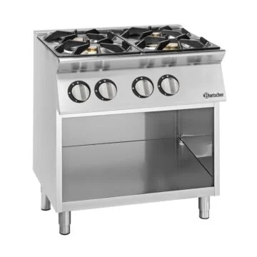 Bartscher 4 Flammen Gasherd 900 OU