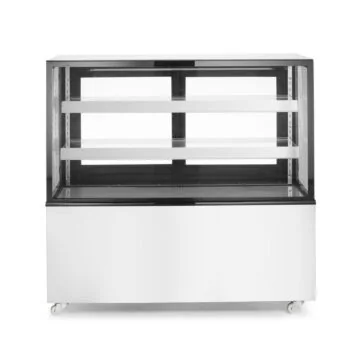 Hendi Kühlvitrine mit 2 Regalen, 410 L, 2 / 6 ˚C, 230 V / 0,49 kW, R290, 1215 x 675 x (H) 1210 mm