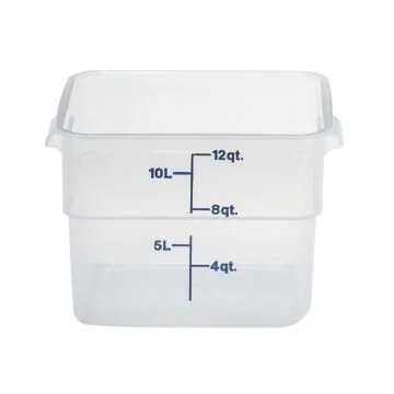 Cambro CamSquares® - Transparent Vorratsbehälter 11,4 Liter 