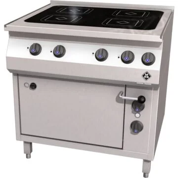MKN HotLine Elektro Herd Vitro 4 mit E-Backofen 1 1/2 GN