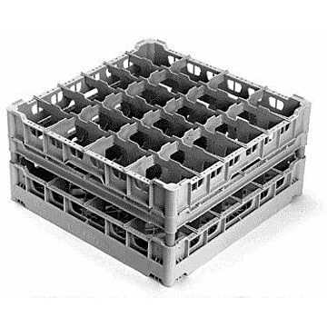 Hobart Kunststoffkorb 500 x 500 mm mit 24 Fächer, 7 cm