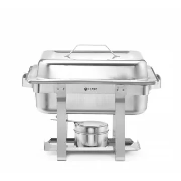 Hendi Chafing Dish Gastronorm 1/2, Kitchen Line, 4,5 L, 385 x 295 x (H) 310 mm