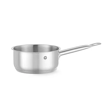 Hendi Stielkasserolle - ohne Deckel, Kitchen Line, 1,5 L, ø 160 x (H) 75 mm
