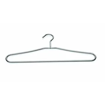 WAS 4 Kleiderbügel mit Steg 42 x 19,5 cm Chromnickelstahl