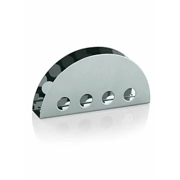 WAS Serviettenhalter 14 x 2,5 x 7 cm Edelstahl