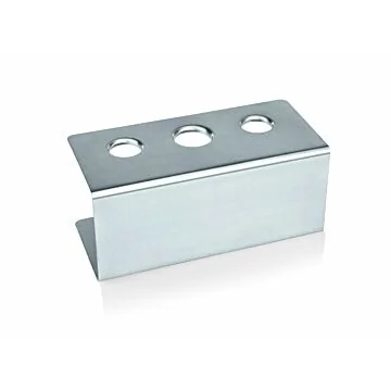 WAS Eistütenhalter mit 3 Löchern 20 x 9,5 x 8,5 cm Chromnickelstahl