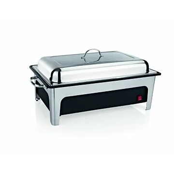 WAS Elektro Chafing Dish GN 1/1 64 x 35 x 26 cm Polypropylen/Chromnickelstahl