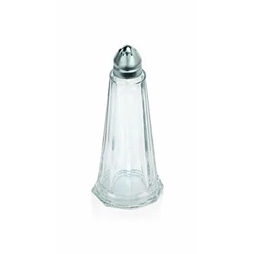 WAS 12 x Salz-/Pfeffersteuer 11 cm Glas