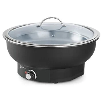Hendi Chafing Dish Tesino, elektrisch, 6,8 L, 230 V / 0,5 kW, ø 405 x (H) 248 mm
