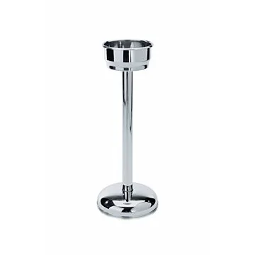 WAS Flaschenkühlerständer für Flaschenkühler bis Ø 15 cm Höhe 68 cm Chromnickelstahl