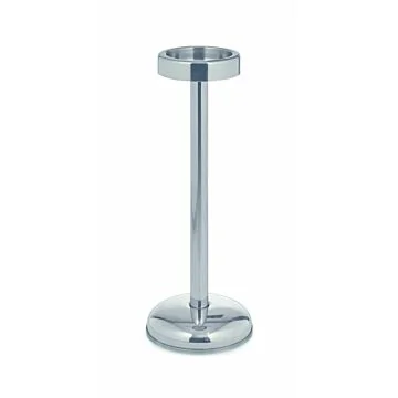 WAS Flaschenkühlerständer für Flaschenkühler bis Ø 15 cm Höhe 70 cm Chromnickelstahl