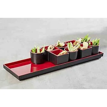 APS Bento Box ASIA PLUS, 0,16 l rot