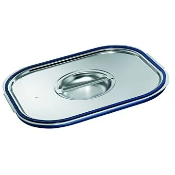 B.PRO Gastronorm Dichtungsdeckel für GN mit Bügelgriff Edelstahl-GN 1/2