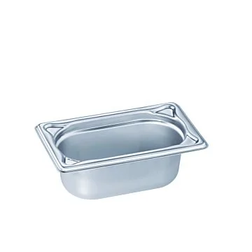 B.PRO Gastronorm-Behälter Schale Edelstahl GN 1/3-20 mm