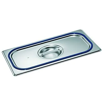 B.PRO Gastronorm Dichtungsdeckel Edelstahl-GN 1/3