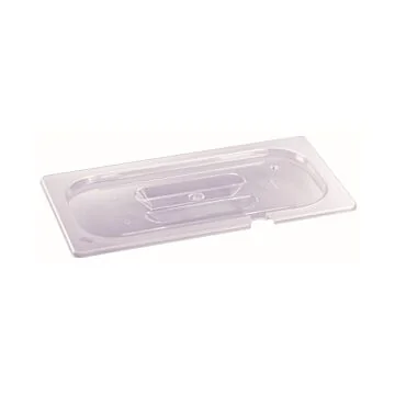 B.PRO Gastronorm Deckel mit Griffmulde und Löffelaussparung Polycarbonat-GN 1/1 (530 x 325 mm) 