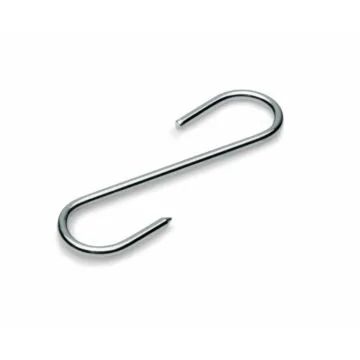 WAS 12 Fleischhaken 10 cm Chromnickelstahl