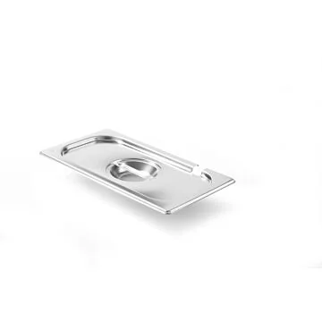 Hendi Gastronorm-Deckel mit Löffelaussparung, Kitchen Line, GN 1/3, 325 x 176 mm