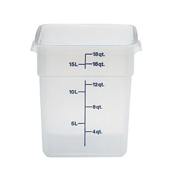 Cambro CamSquares® - Transparent Vorratsbehälter 17,2 Liter