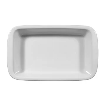 Seltmann Weiden Buffet Gourmet Lukullus Auflaufform eckig 30x18,5 cm, weiß