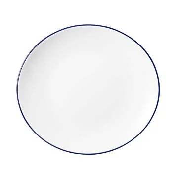 Seltmann Weiden MODERN LIFE Blue Line Frühstücksteller oval 21 cm
