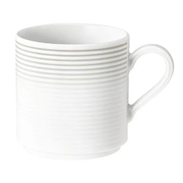 Seltmann Weiden BLUES Becher mit Henkel 0,28 l, perlgrau