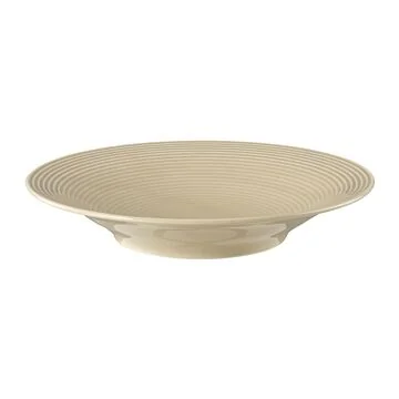 Seltmann Weiden BEAT Color Glaze Suppenteller rund 22,5 cm , sandbeige