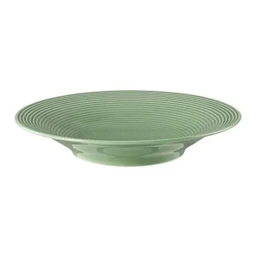 Seltmann Weiden BEAT Color Glaze Suppenteller rund 22,5 cm , salbeigrün