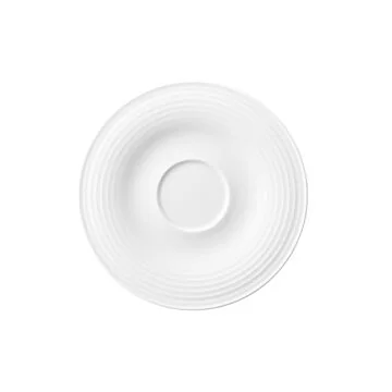 Seltmann Weiden BEAT Kombi-Untertasse klein 13,5 cm mit Relief weiß