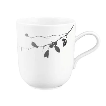 Seltmann Weiden LIBERTY Becher mit Henkel 0,40 l, dark rose hip