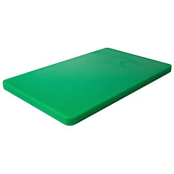 Contacto HACCP Schneidbrett GN 1/1, Hochdicht, mit Füßchen, grün