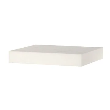 Hendi Hackblock aus Polyethylen, Hackblock, Weiß, 500 x 400 x (H) 80 mm
