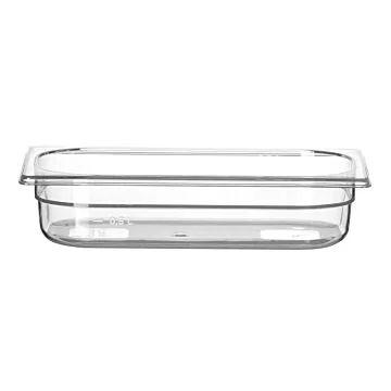 Hendi Gastronorm Behälter 1/3, GN 1/3, 2,5 L, Transparent, 325 x 176 x (H) 65 mm