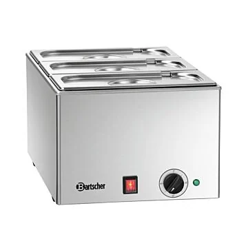 Bartscher Bain Marie 3 x 1/3 GN 150 mm