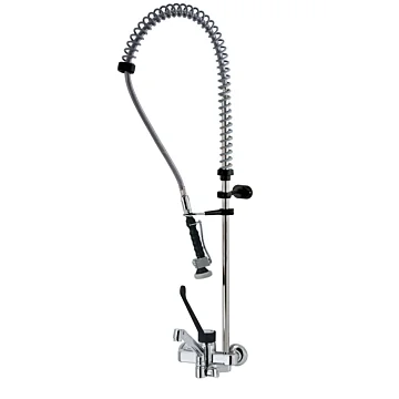 KBS STYL Hebelmischer 2-Loch mit Schwenkhahn und Ellbogenbedienung - 1/2