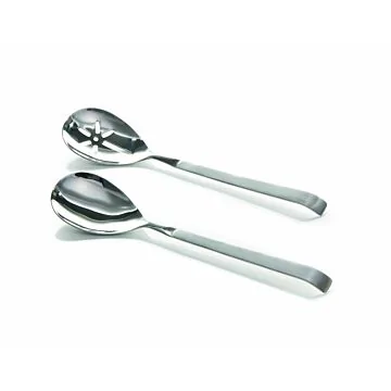 WAS Chafing Dish Löffel Kitchen Tool 2160 32 cm geschlitzt Chromnickelstahl