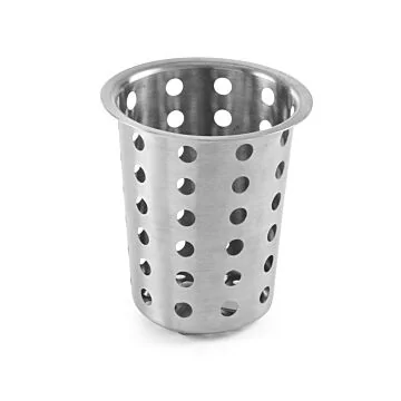 Hendi Besteckköcher aus Edelstahl, ø 97 x (H) 137 mm