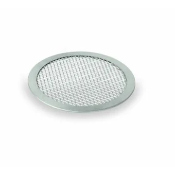 WAS 10 x Pizza Screen Ø 25 cm Perforierung 8 x 4 mm Aluminium