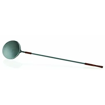 WAS Pizzaschaufel 200 cm Schaufel Ø 40 cm beweglicher Holzgriff Aluminium/Holz